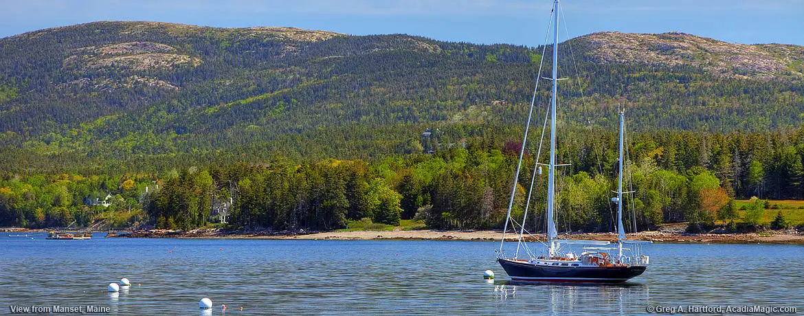A view from Manset, Maine