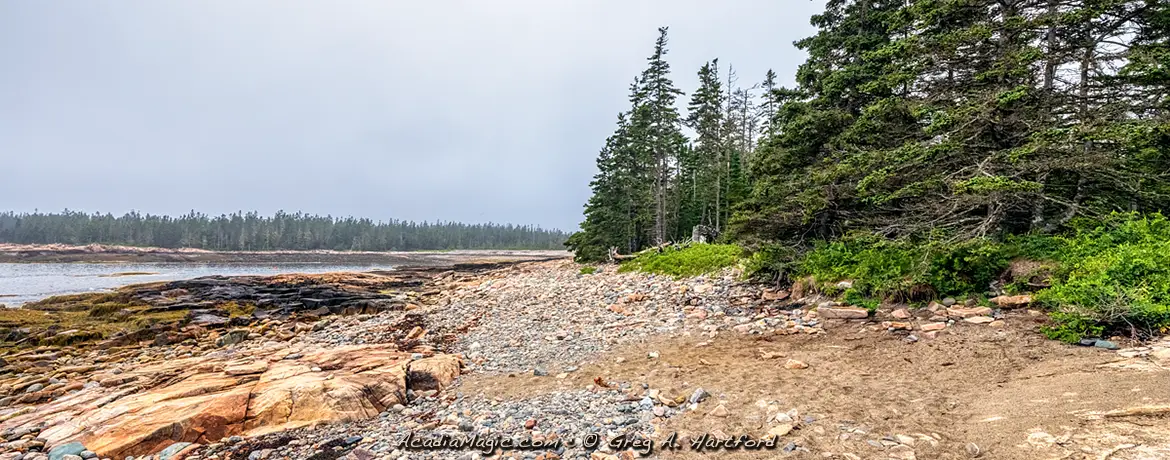 Wonderland Trail oceanside view