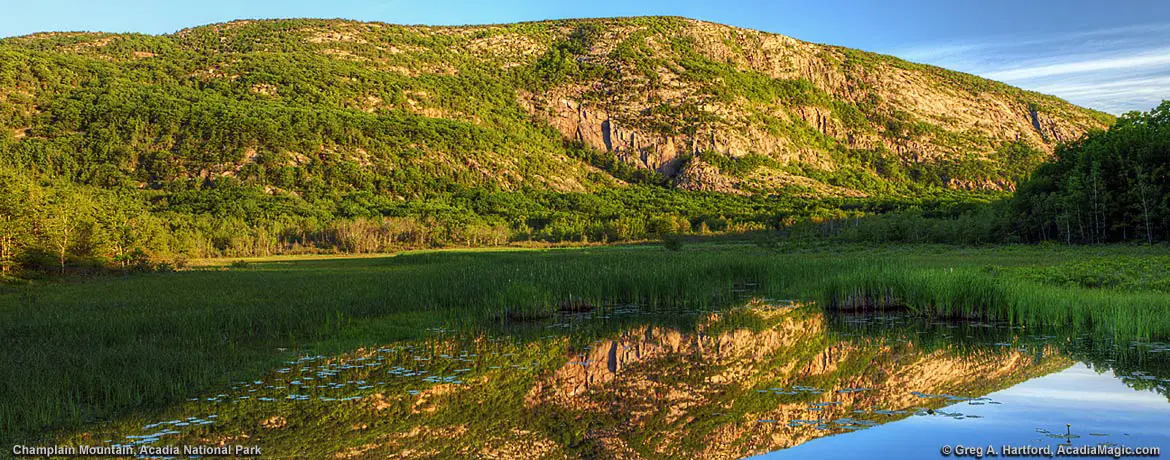 The Precipice on Champlain Mountain in Acadia