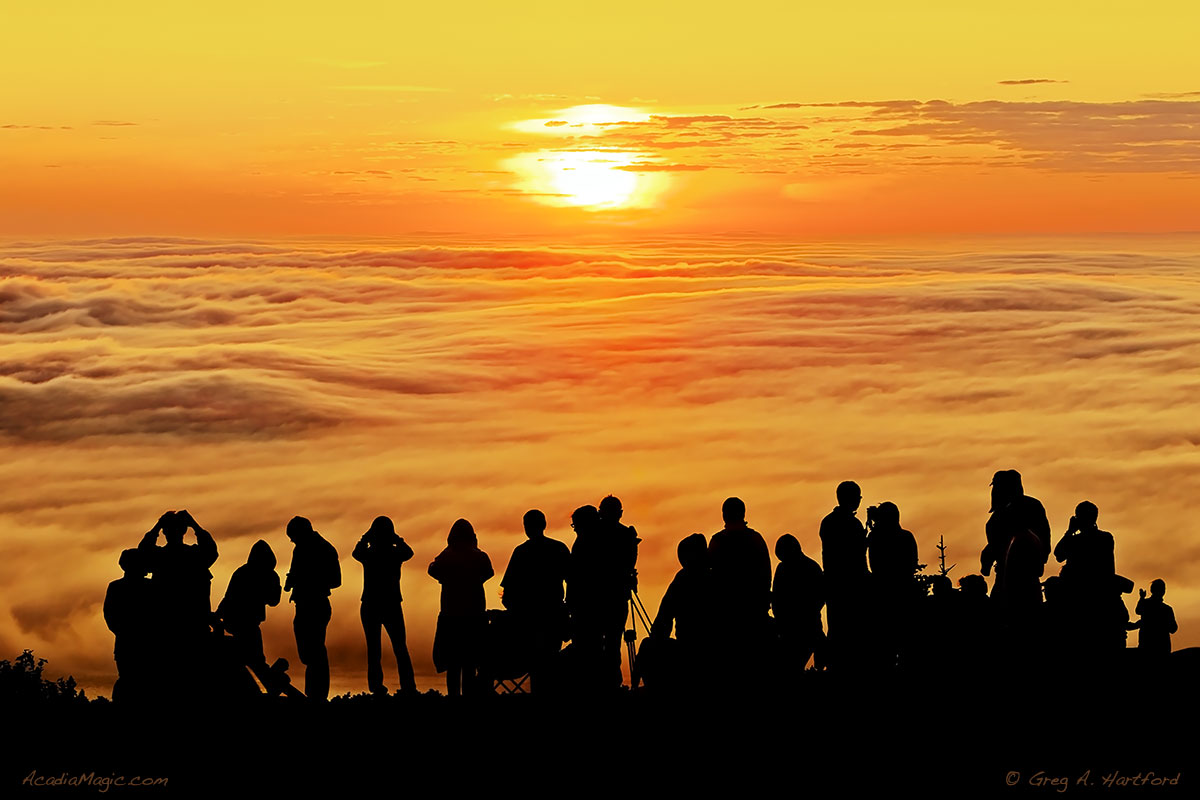 Cadillac Mountain Tribal Sunrise