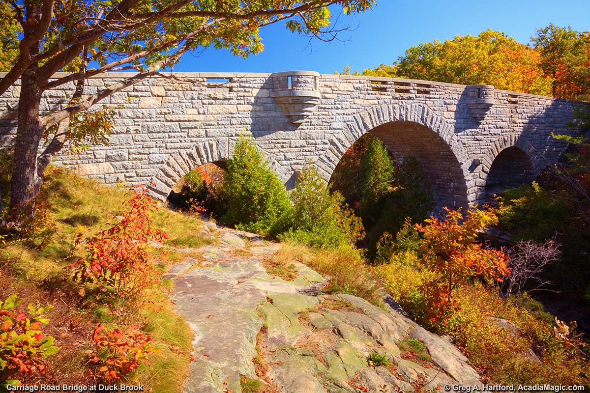 Carriage Road Bridge at Duck Brook