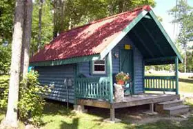 Bar Harbor Camping Resorts Log Cabins