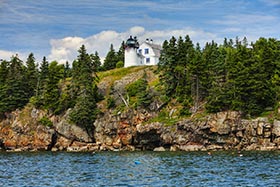 Mansell Boat Rentals view of Bear Island Lighthouse