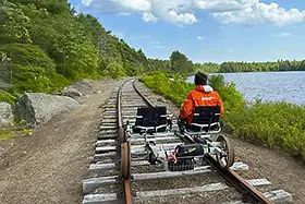 Rail Biking with Revolution Rail