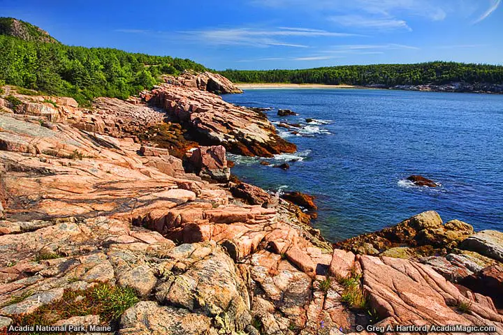 Acadia National Park at Sand Beach