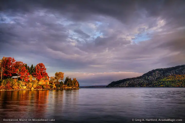 Moosehead Lake in Rockwood, Maine