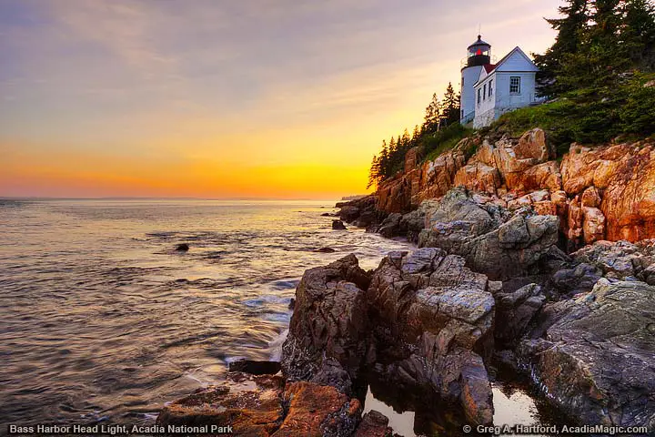 The Bass Harbor Head Light