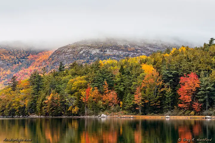 Autum colors at Eagle Lake