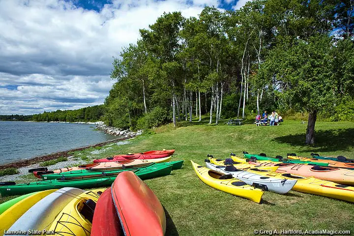 Lamoine State Park Beach