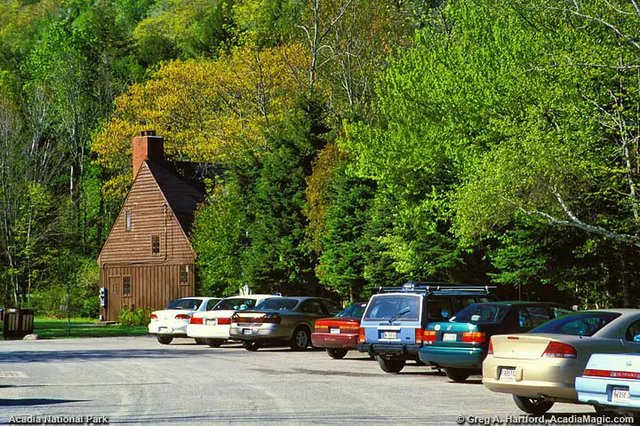 Acadia Nature Center Parking Area