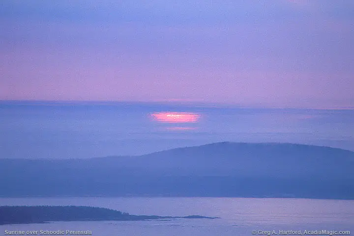 View from Cadillac Mountain