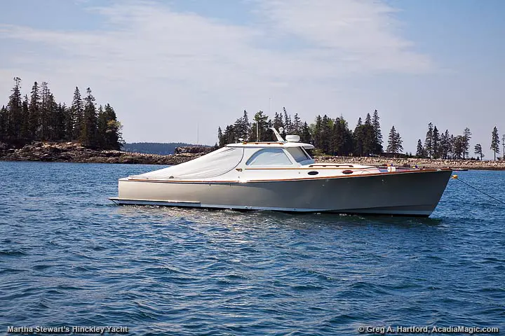 Martha Stewart's Hinckley Yacht