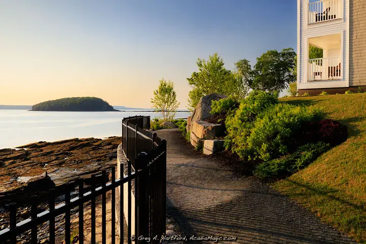 Shore Path in Bar Harbor, Maine