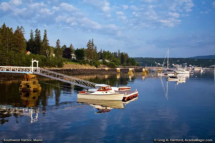 Calm Morning Waters in Manset