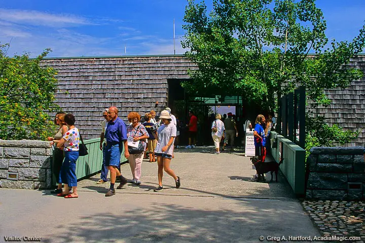 Hulls Cove Visitor Center in Bar Harbor