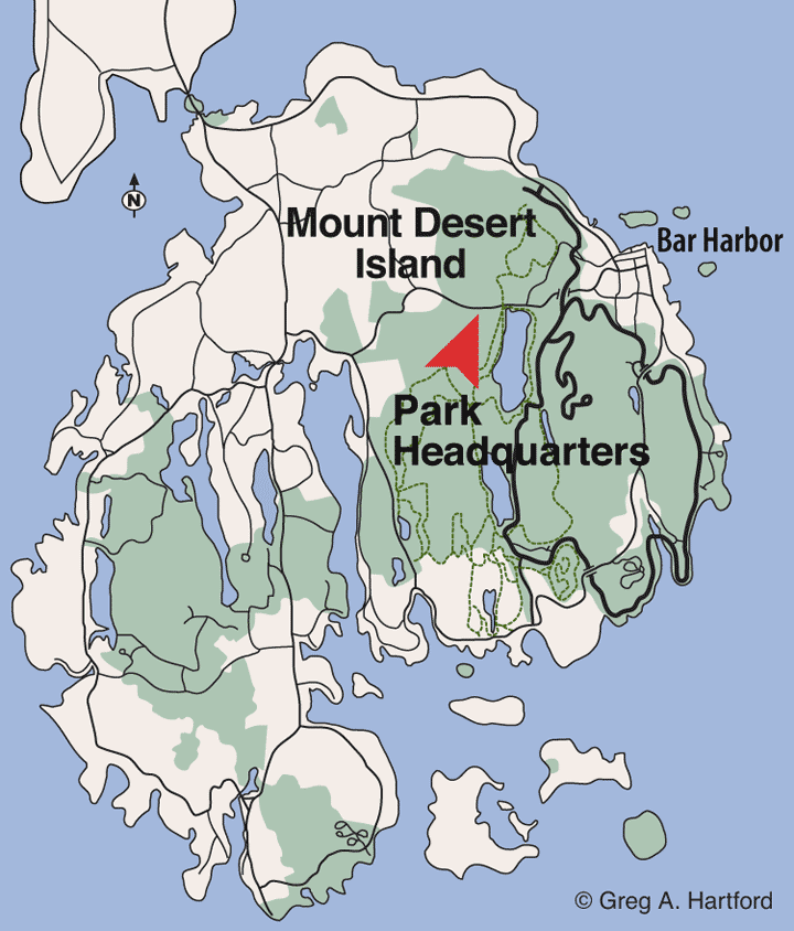Great Long Pond Location Map