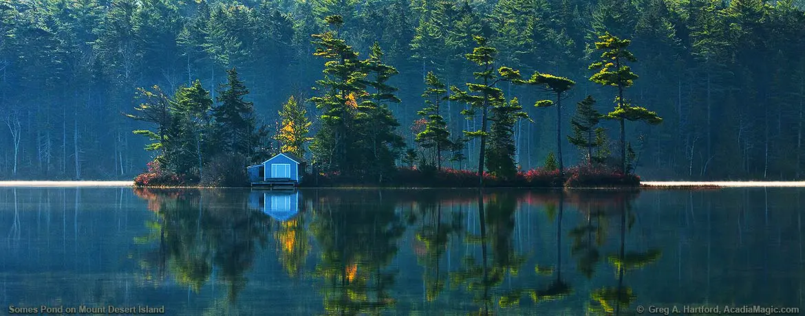 Somes Pond in Somesville, Maine