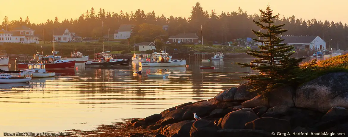 Downeast or Down East Maine