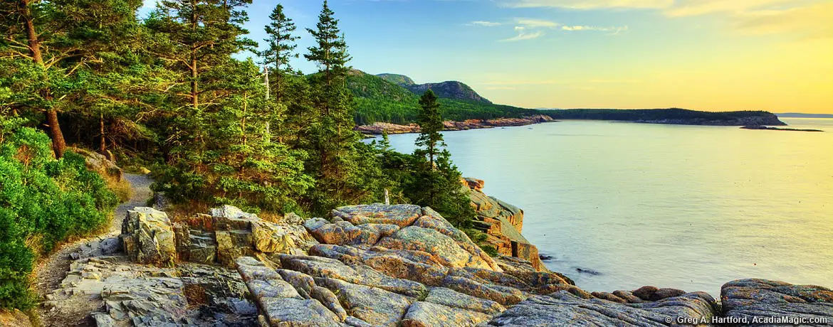 Ocean Path at Otter Cliff