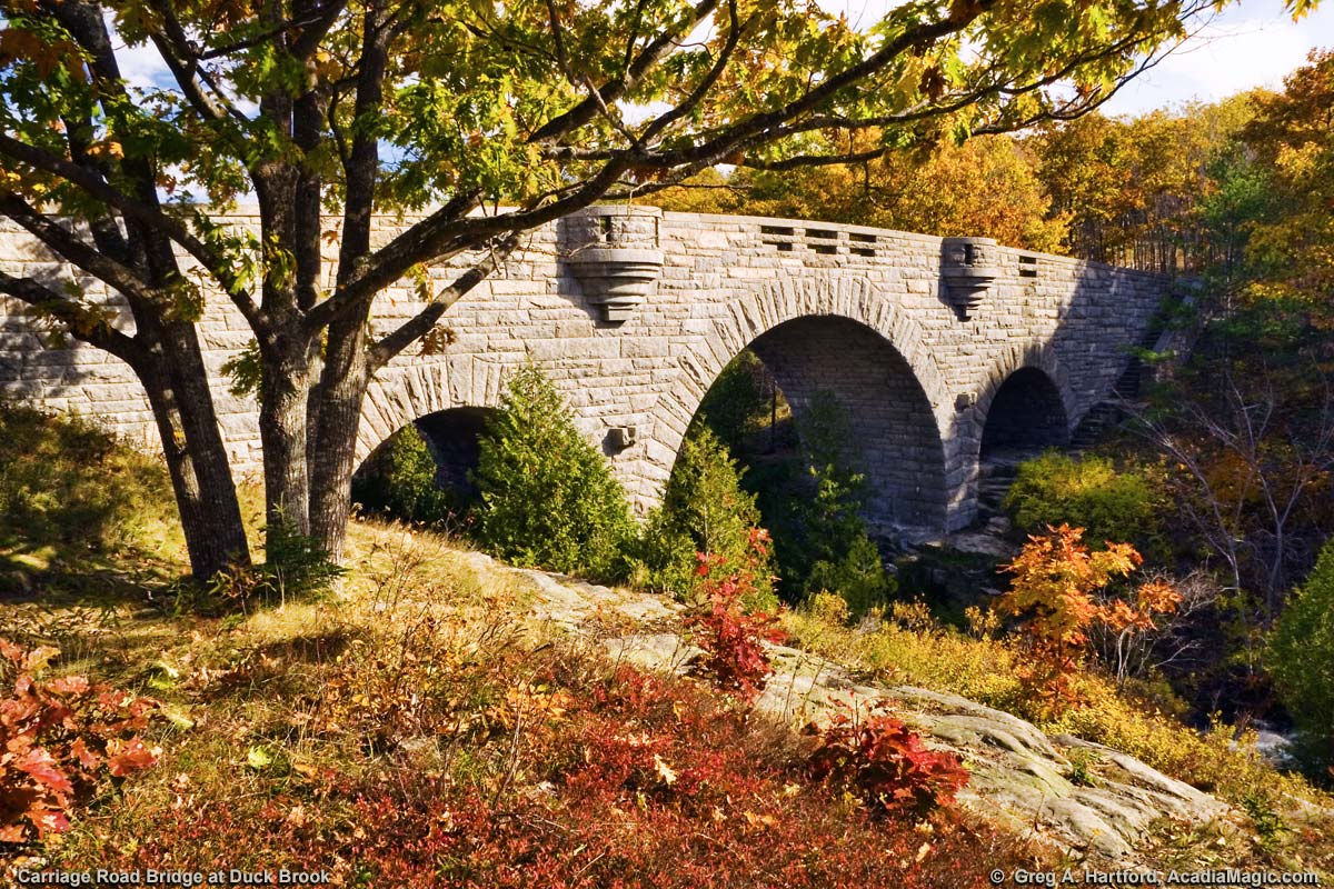 Carriage Road Bridge at Duck Brook