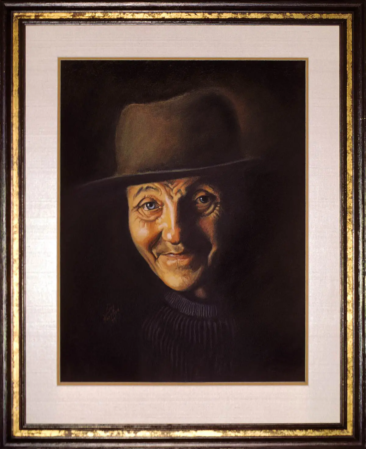 Painting of Clyde by Greg A. Hartford