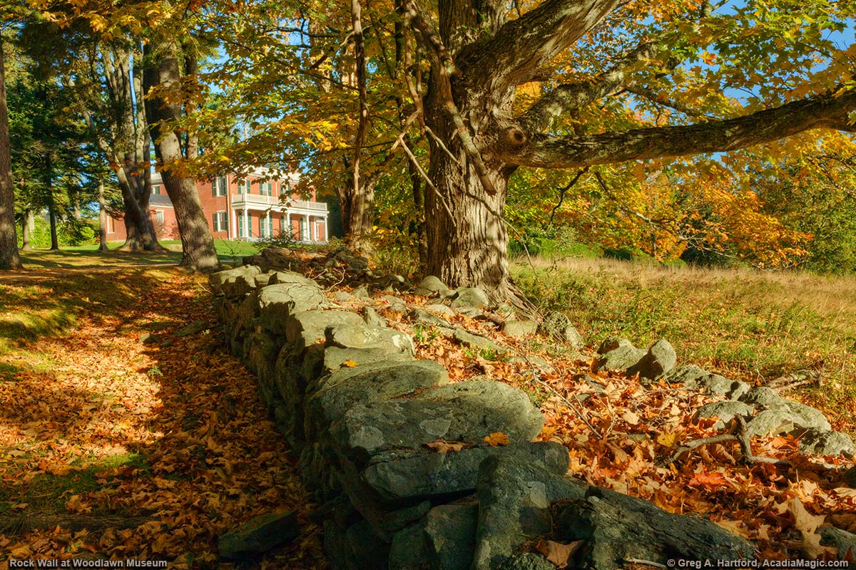 Woodlawn Museum Grounds in Ellsworth, Maine