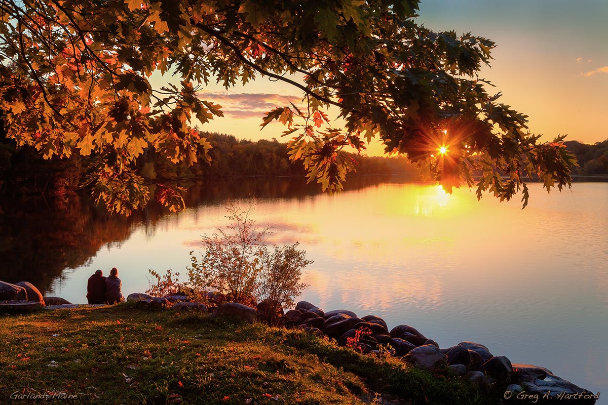 Memories on Garland Pond in Maine