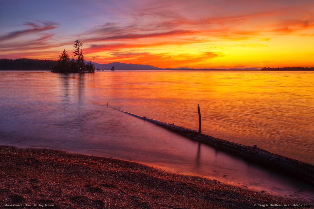 Lily Bay State Park Moosehead Lake, Maine