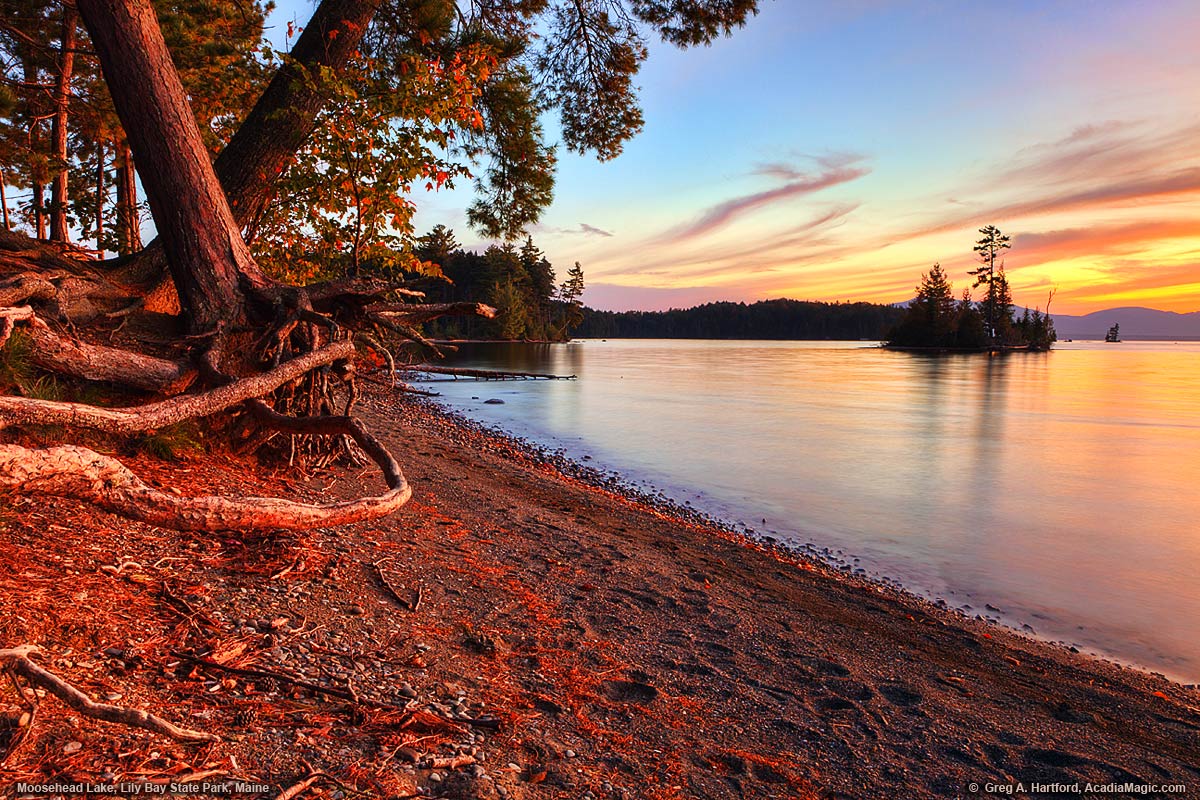 Lily Bay State Park Moosehead Lake, Maine