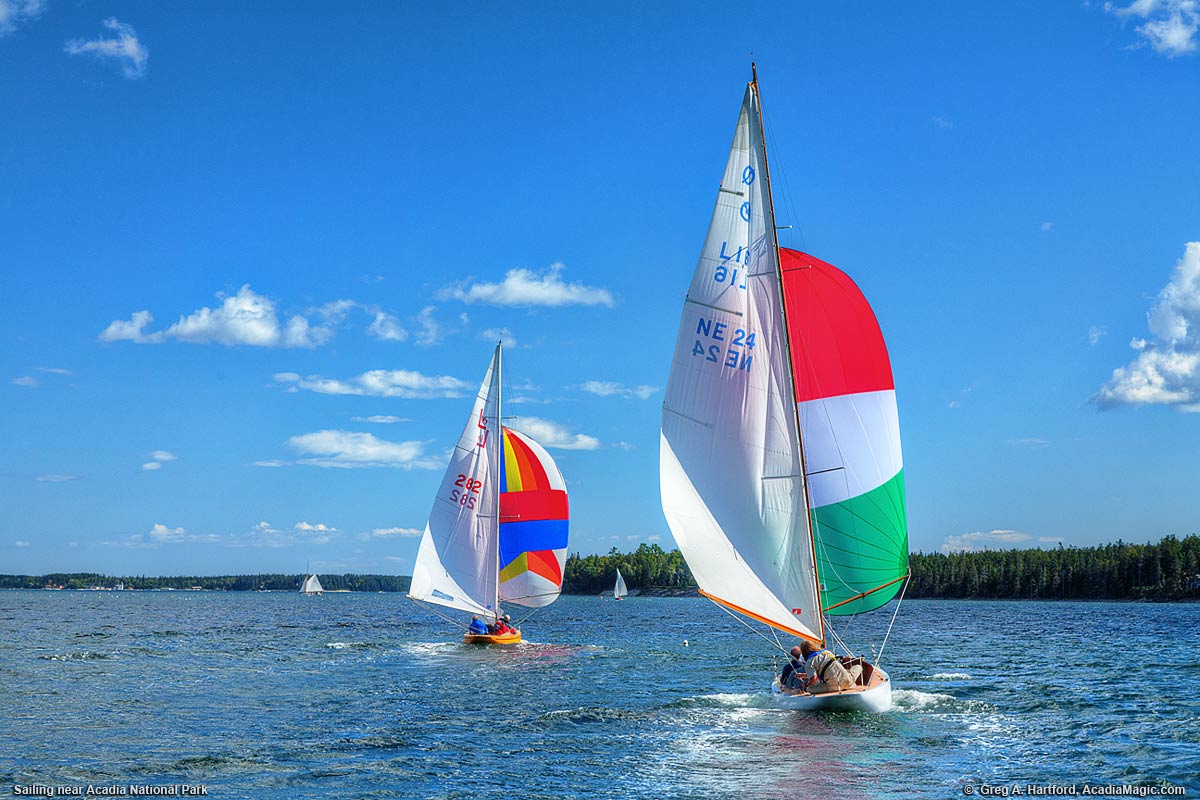 Yachting in Acadia National Park and Mount Desert Island