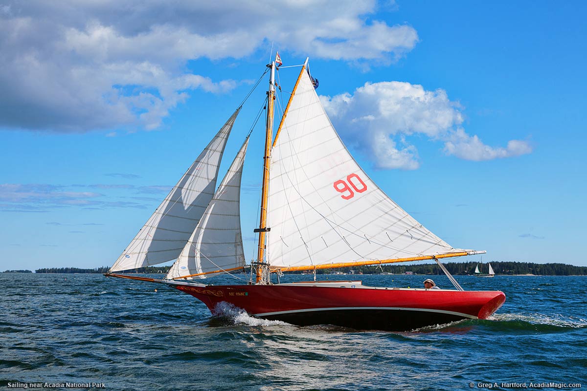 Sailing in Acadia National Park and Mount Desert Island