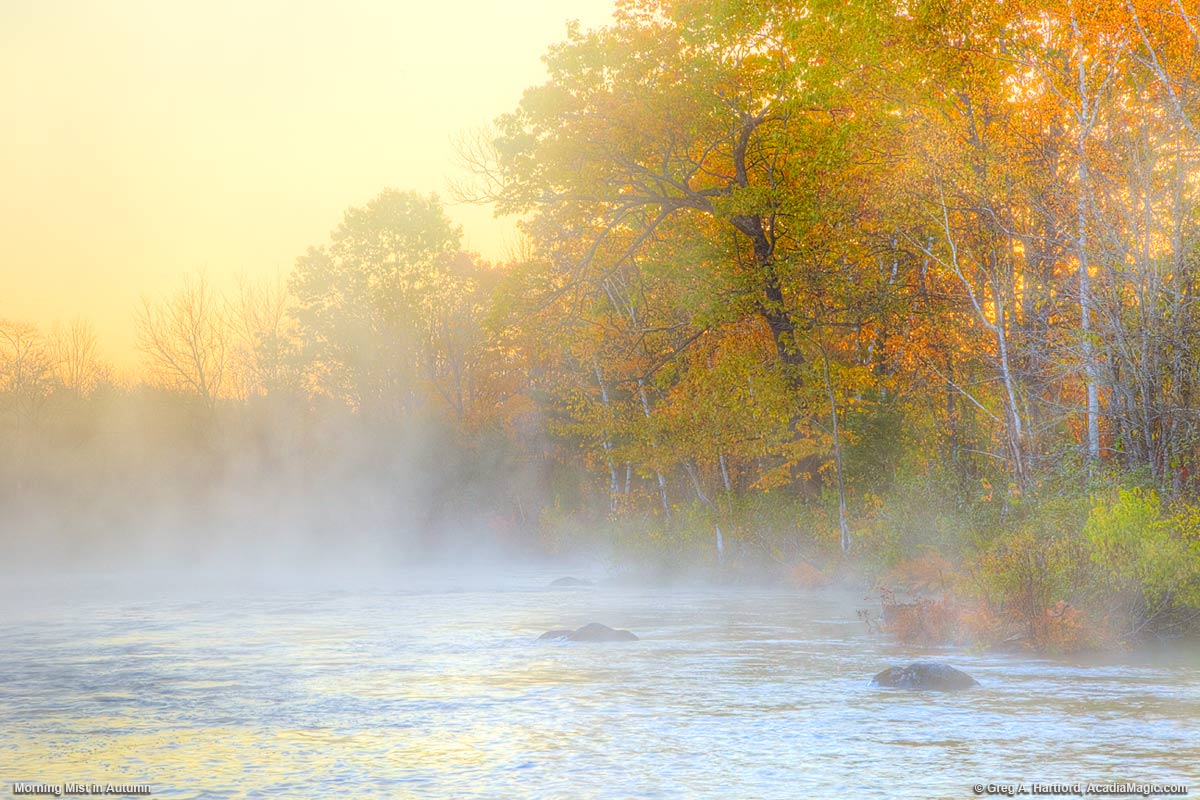 Sebec River in Northern Maine