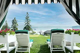Ocean view from The Claremont Cabana
