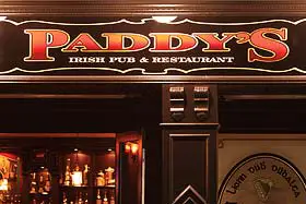 Paddy's - serving breakfast, lunch and dinner