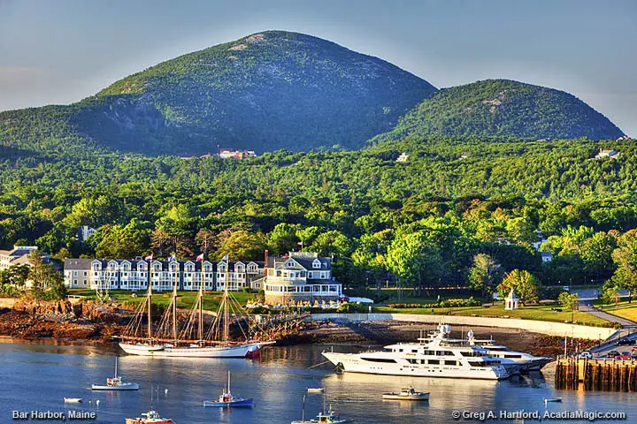 The Bar Harbor Inn and Champlain Mountain