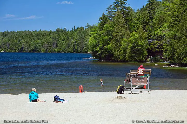 Echo Lake Beach, Maine