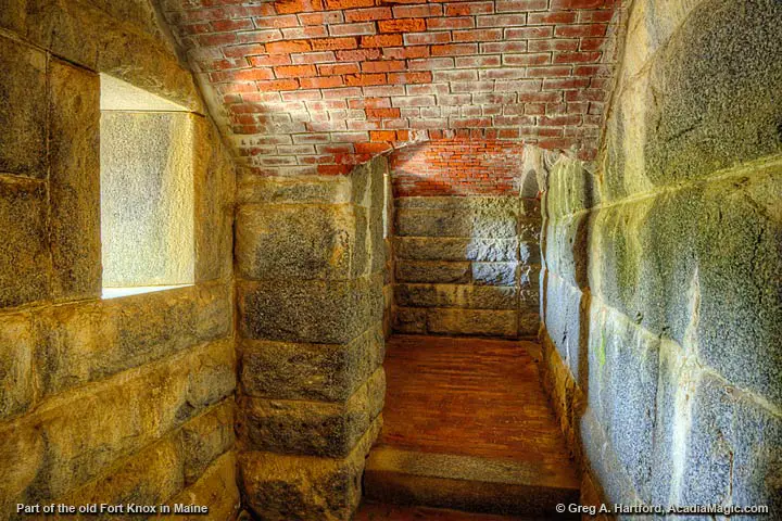 Fort Knox near Bucksport, Maine