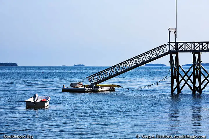 Gouldsboro Bay in Gouldsboro, Maine