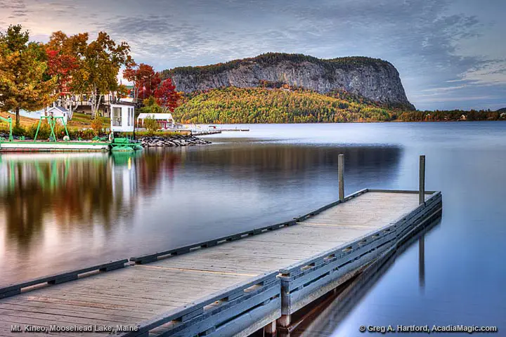 Mt. Kineo in Rockwood, Maine
