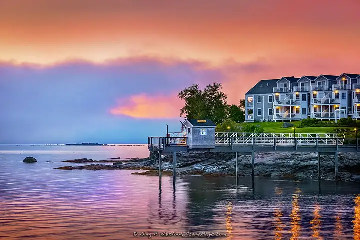 Bar Harbor Inn at 4:30 AM in early June