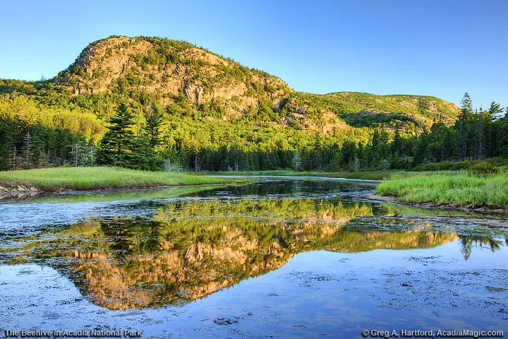 The Beehive in Acadia National Park