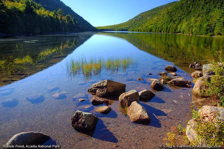 Bubble Pond in Acadia