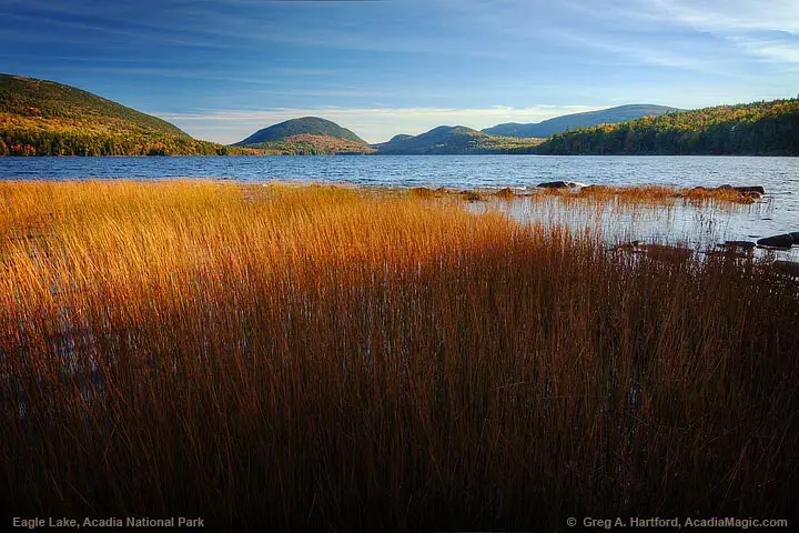 Eagle Lake in Acadia National Park