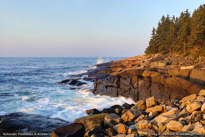 Looking South toward the Gulf of Maine