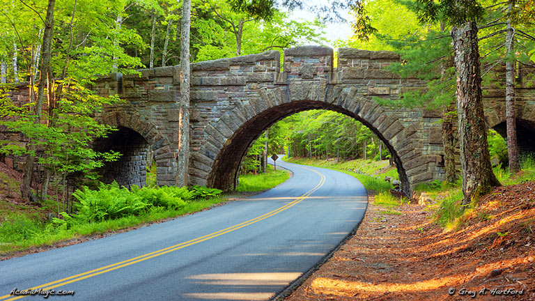 Carriage Road Bridge near Stanley Brook