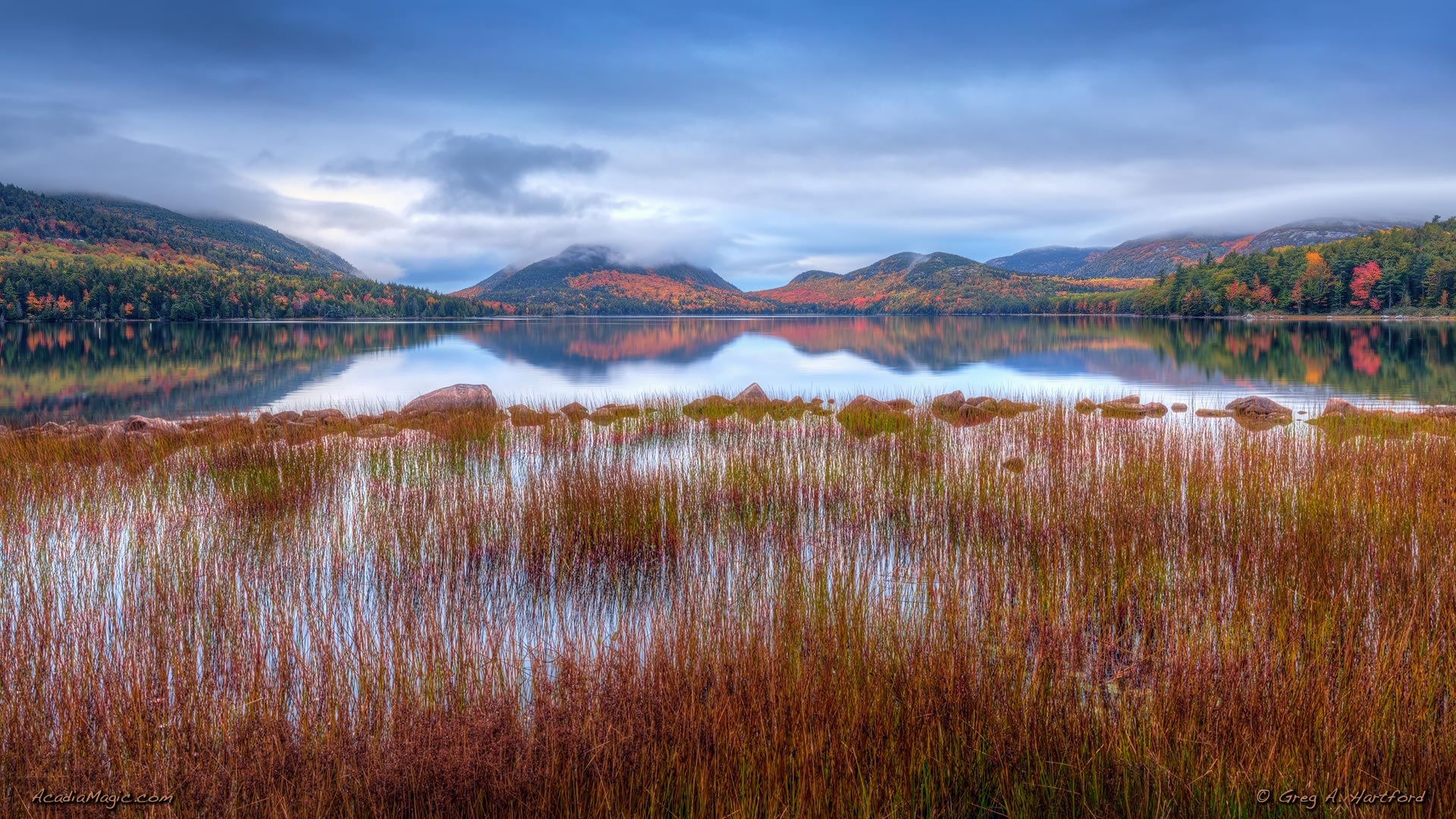 Eagle Lake in Acadia National Park
